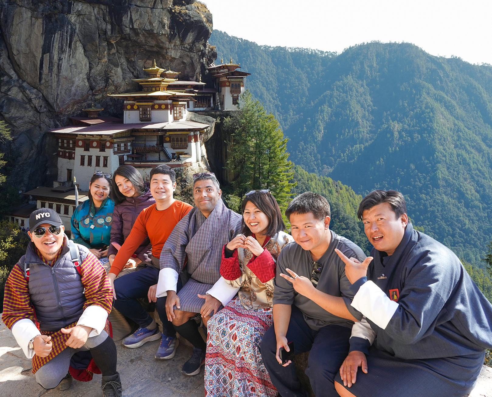 aBit Tour Team at Taktsang